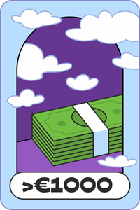 Make deposits over €1,000
